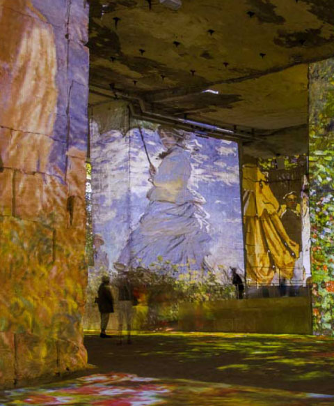 Visiter les Carrières de lumière